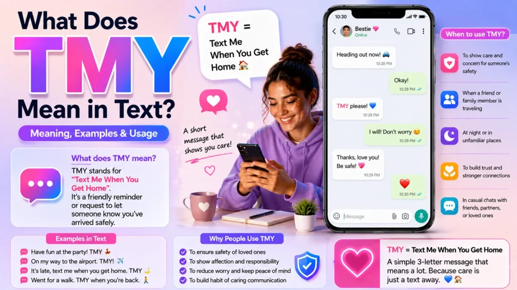 What Does TMY Mean in Text